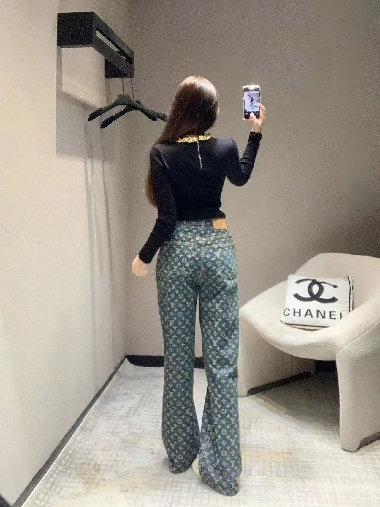 LVロゴジーンズ【50％割引+送料無料】