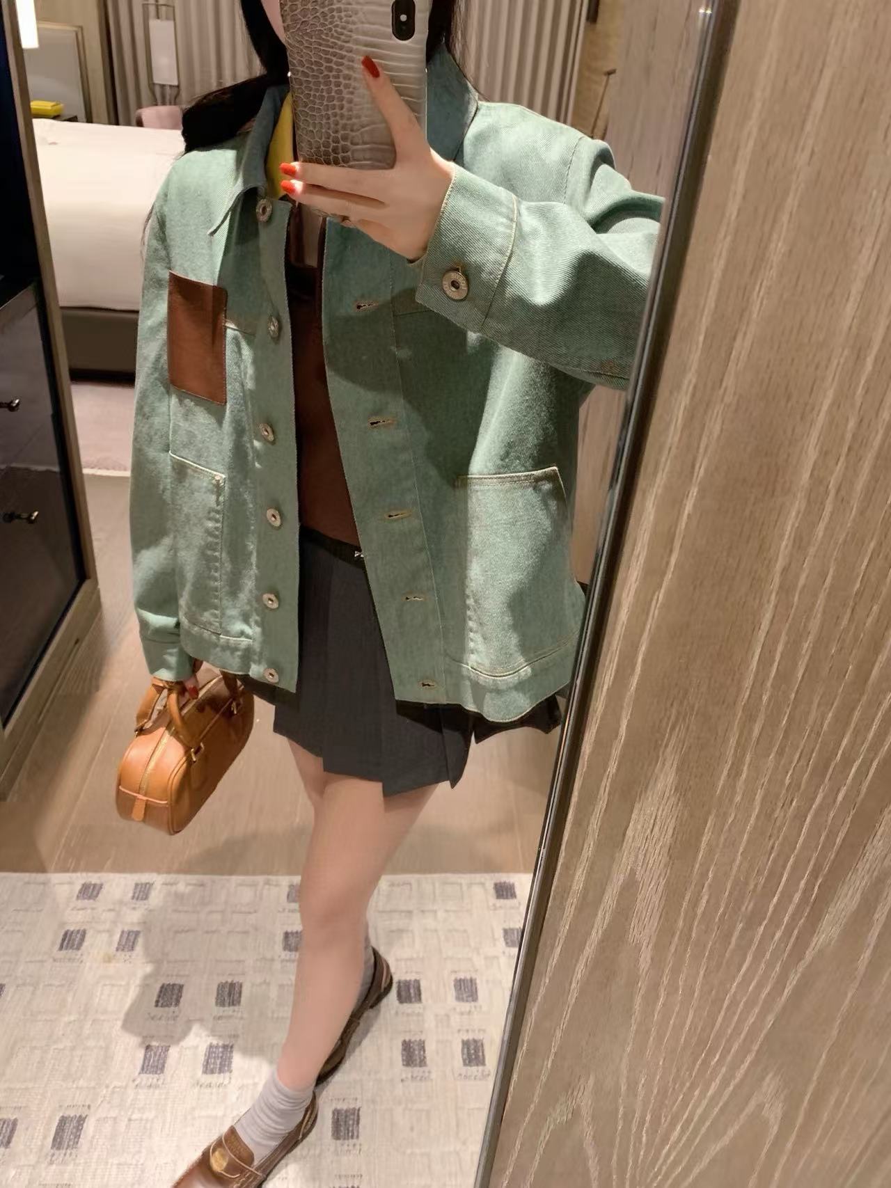 L0WEW レザーポケットシャツ【50％割引+送料無料】