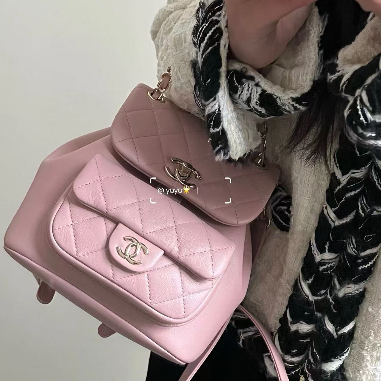 CHANE1 チェーンシープスキンバックパック【50％割引+送料無料】