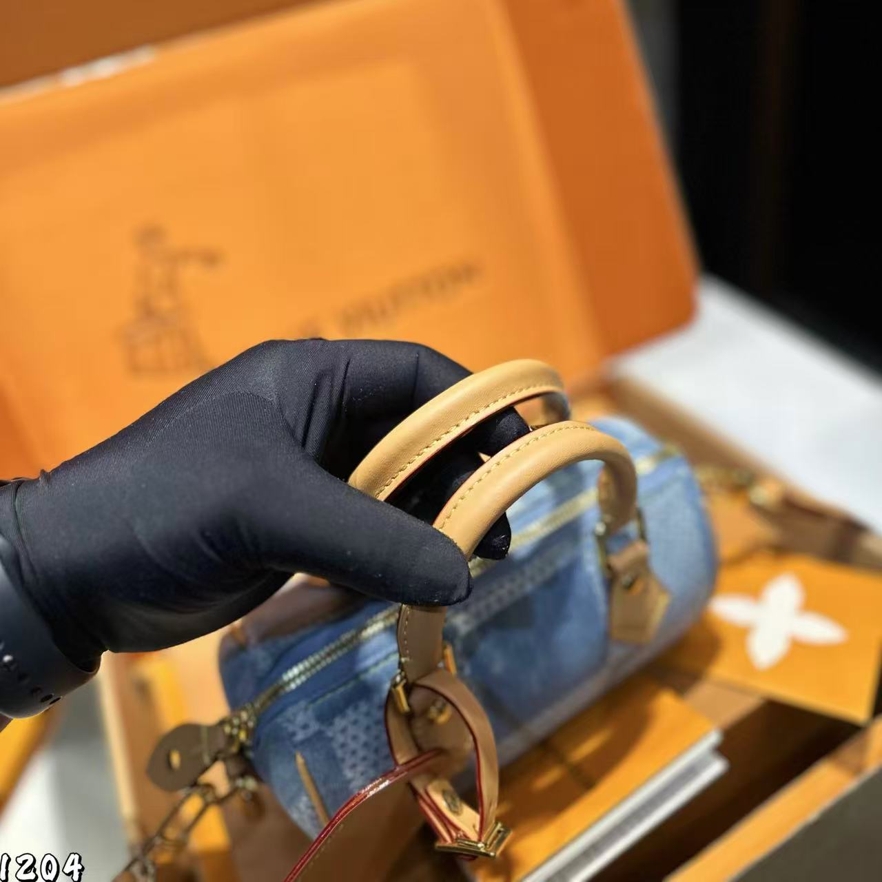 LVデニムハンドバッグ【50％割引+送料無料】