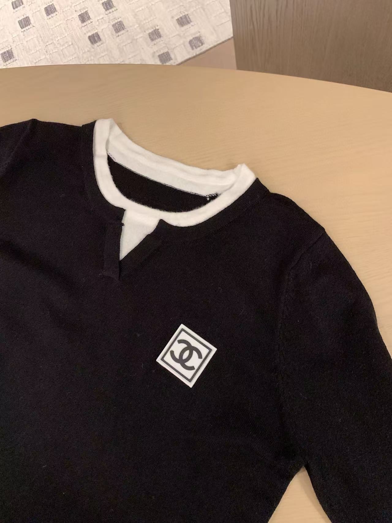 CHANE1 ダブルCウールトップ【50％割引+送料無料】