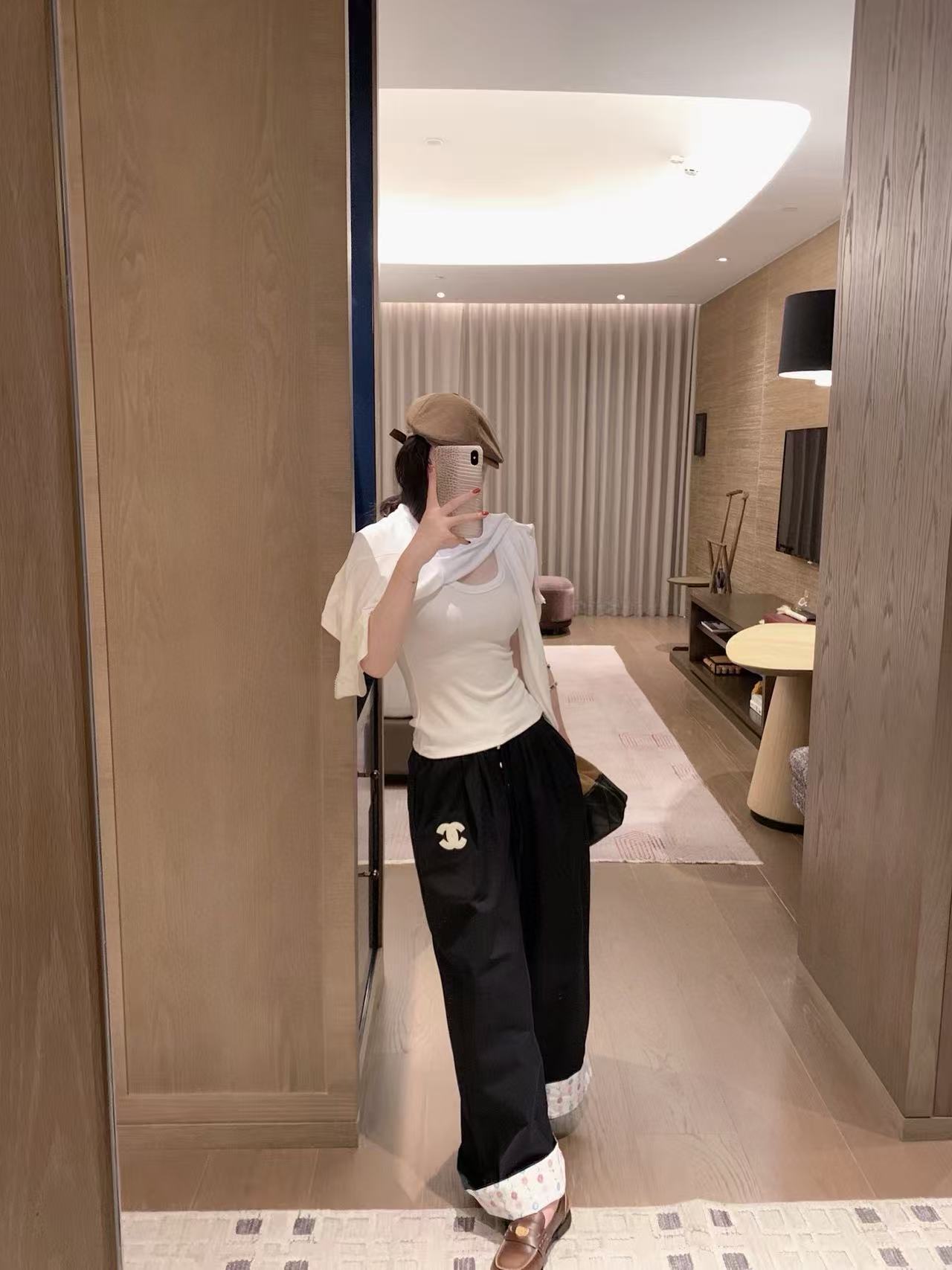 CHANE1 カーディガン+パンツ 3点セット【50％割引+送料無料】