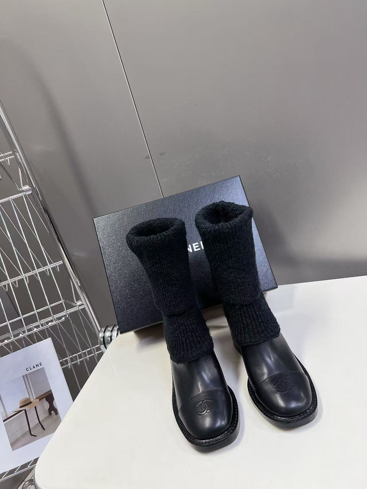 CHANE1 高品質ソックスブーツ【50％割引+送料無料】