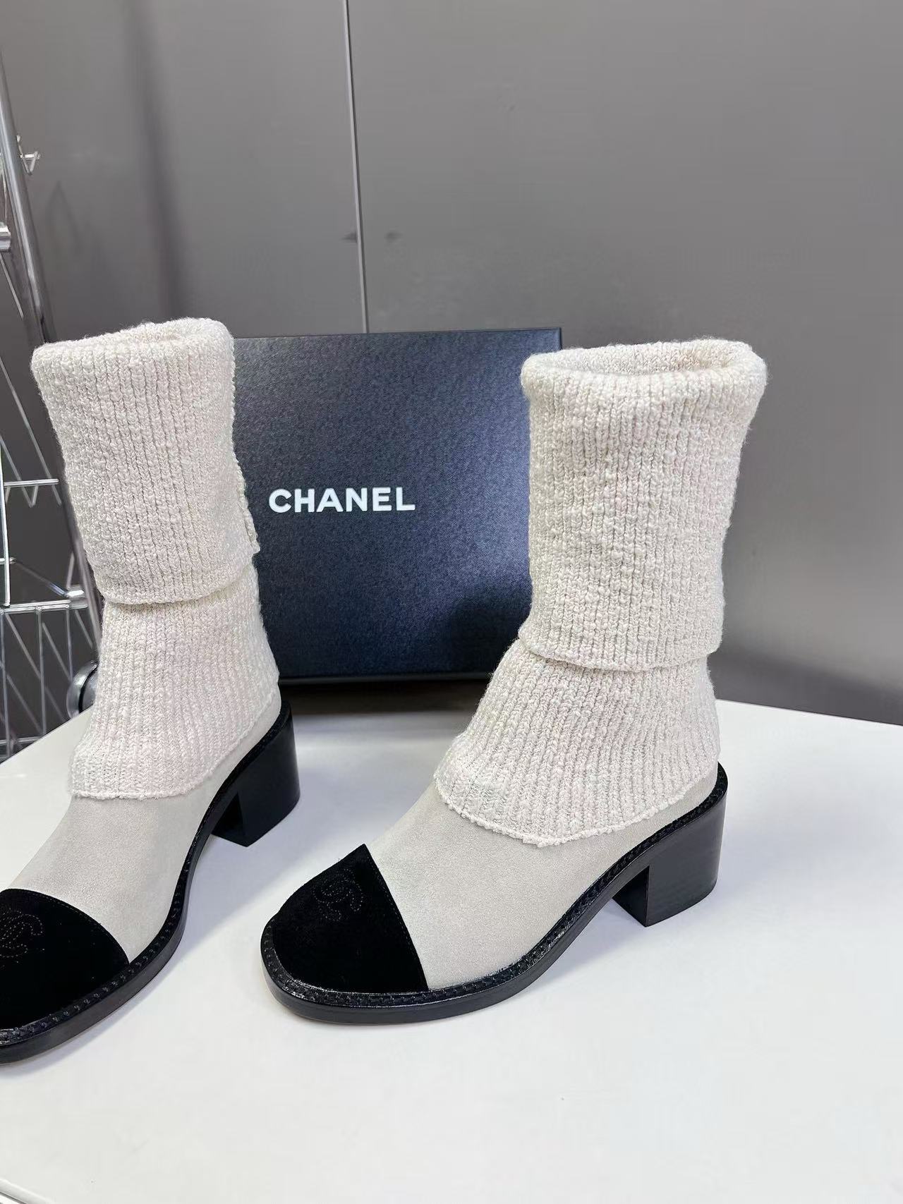 CHANE1 高品質ソックスブーツ【50％割引+送料無料】