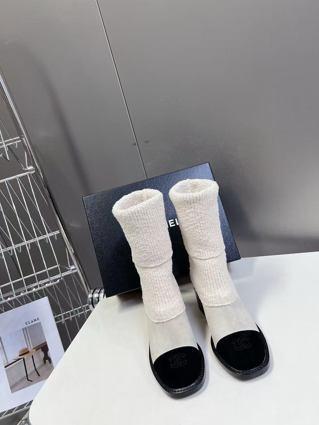 CHANE1 高品質ソックスブーツ【50％割引+送料無料】