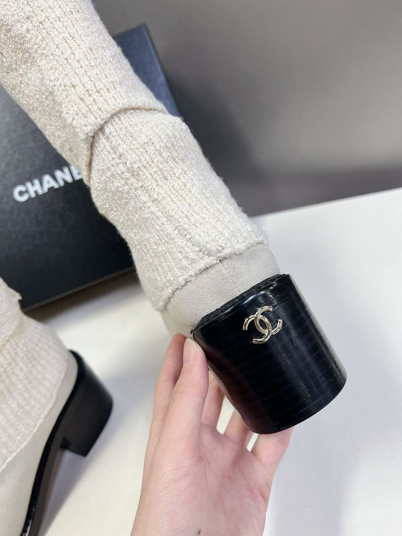 CHANE1 高品質ソックスブーツ【50％割引+送料無料】