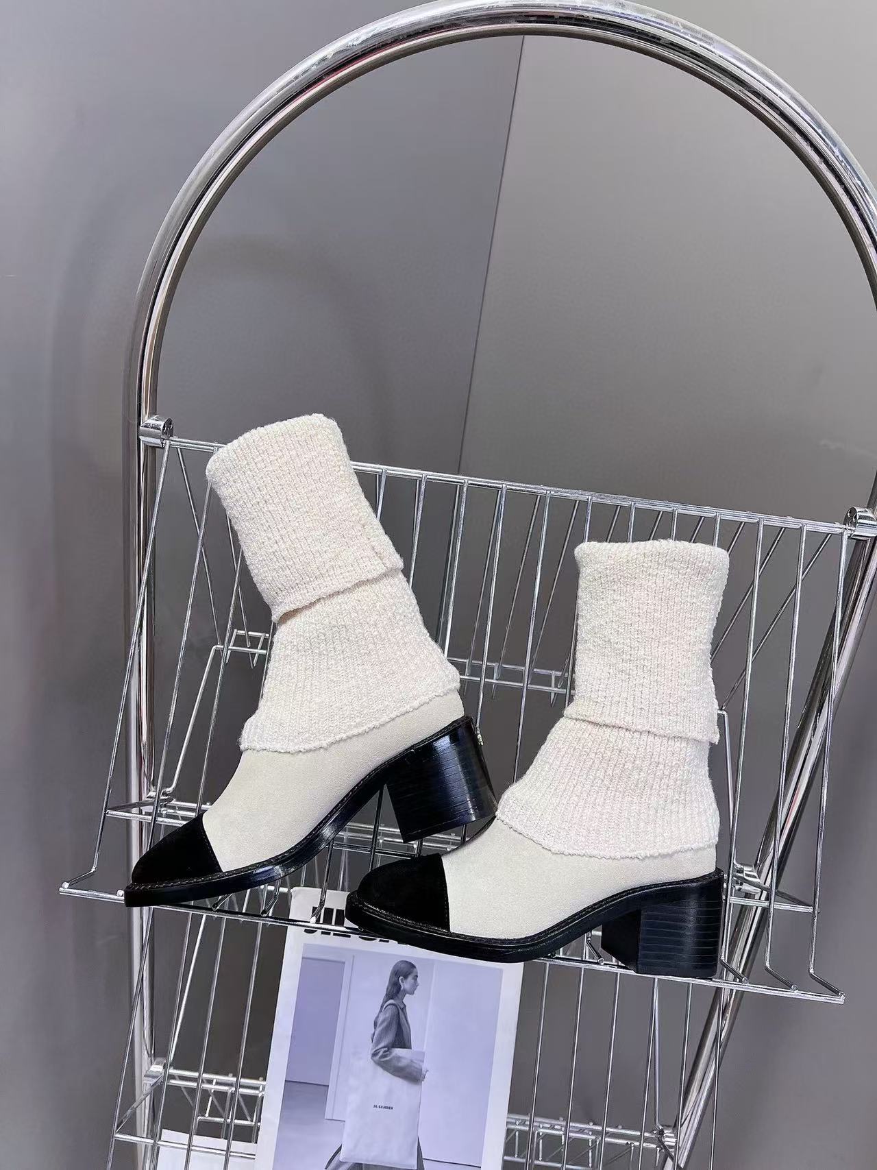 CHANE1 高品質ソックスブーツ【50％割引+送料無料】