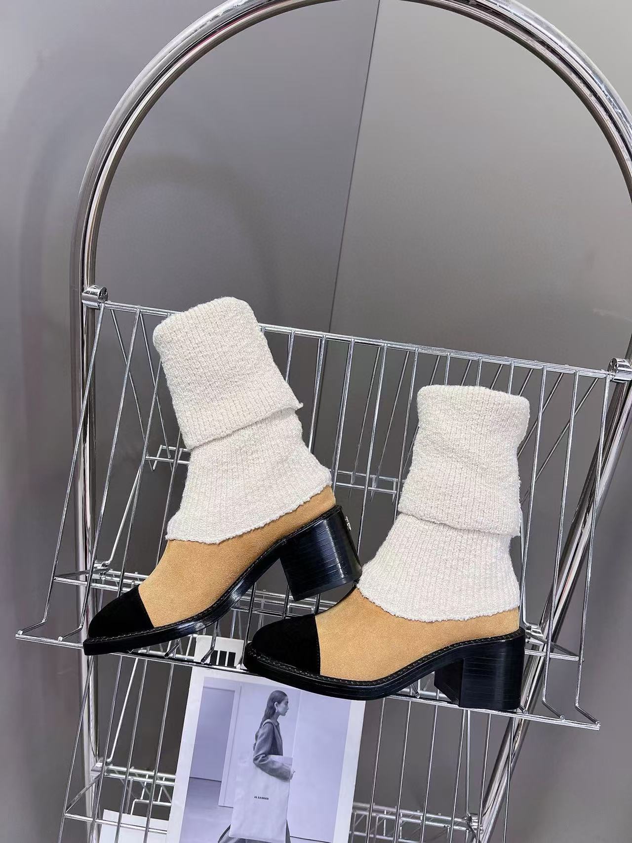 CHANE1 高品質ソックスブーツ【50％割引+送料無料】