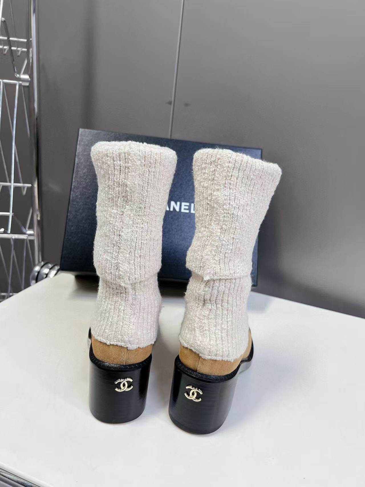 CHANE1 高品質ソックスブーツ【50％割引+送料無料】