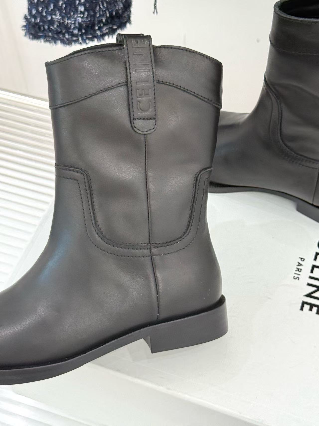 CEL1NE 高品質レザーアンクルブーツ【50％割引+送料無料】