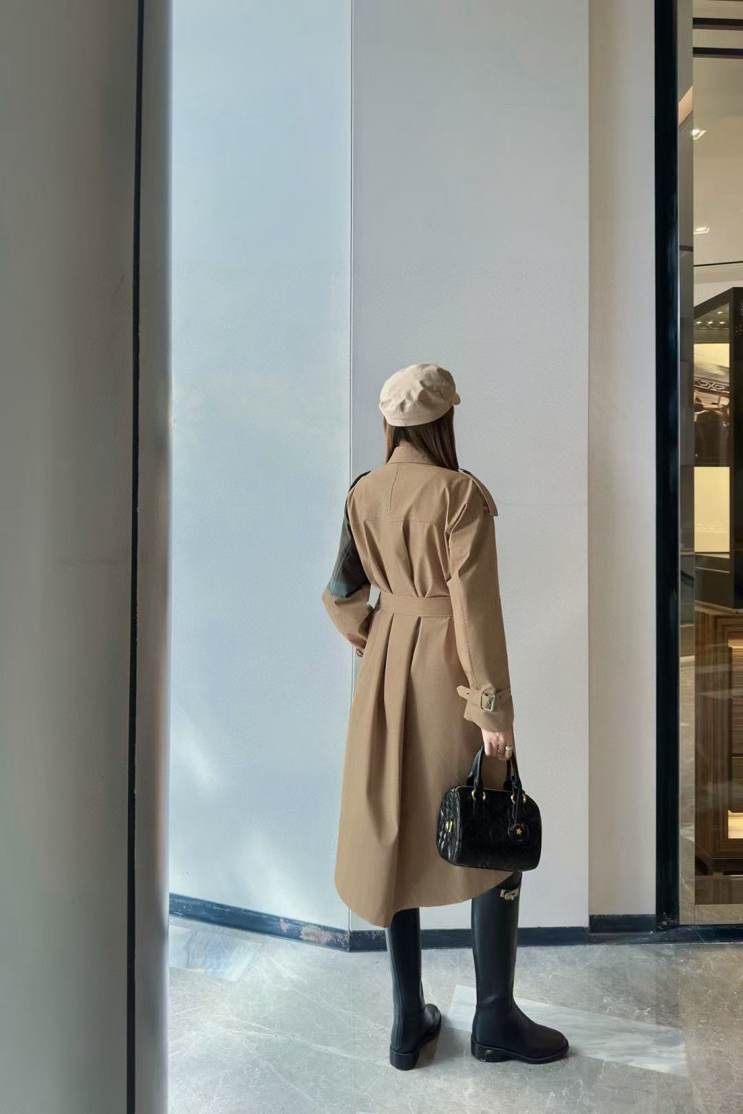 DI0Rプリントトレンチコート【50％割引+送料無料】