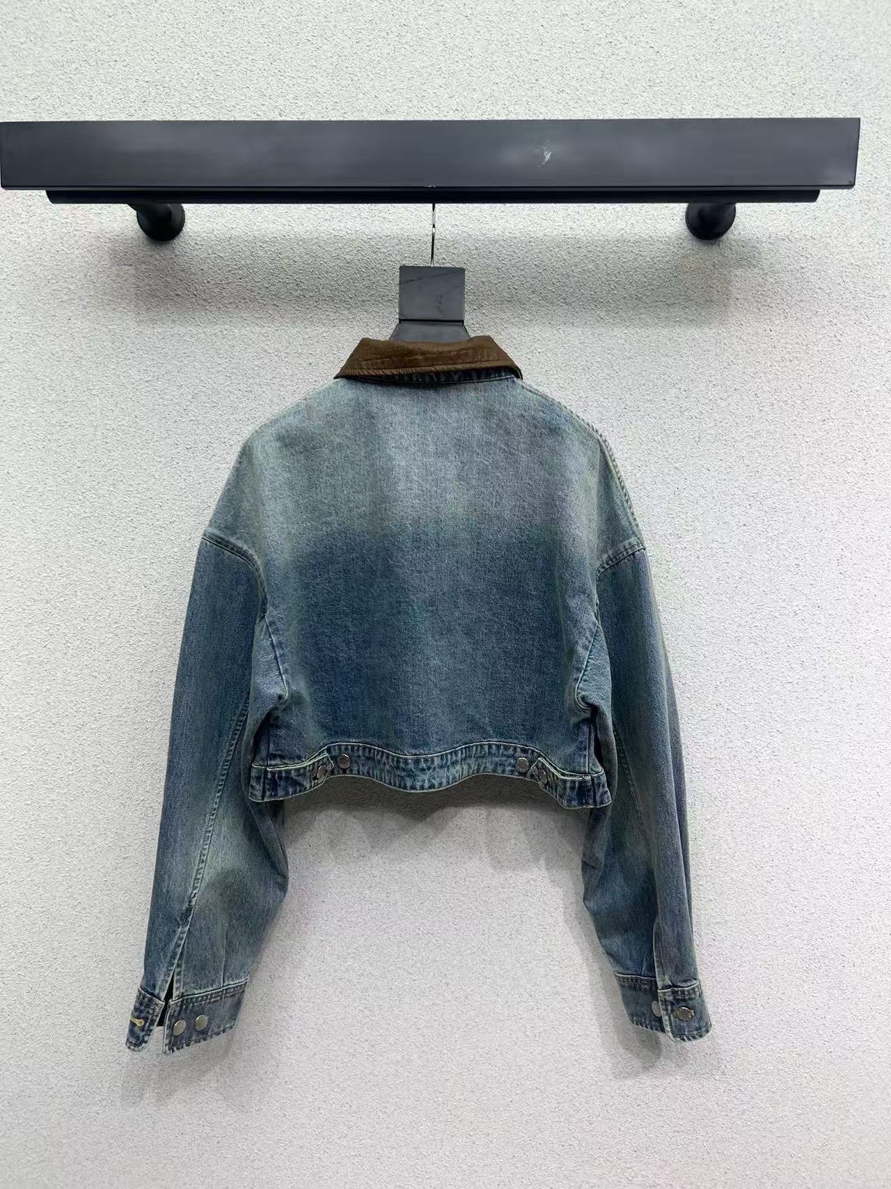 PR4DAラペルデニムジャケット【50％割引+送料無料】