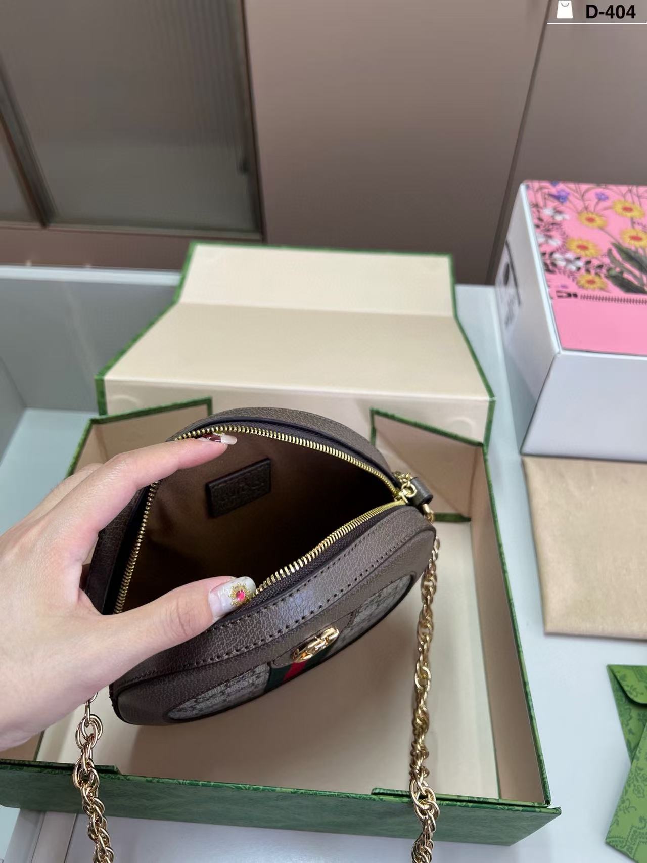 GUCC1 ラウンドチェーンバッグ【50％割引+送料無料】