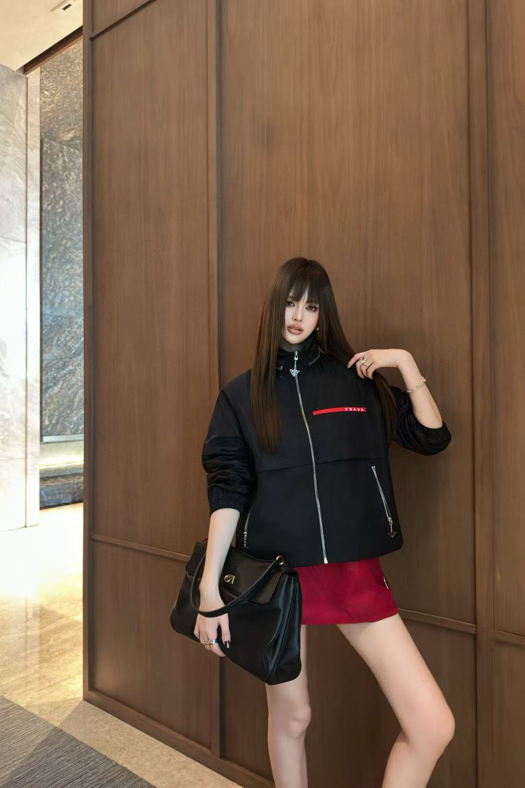 PR4DA フード付きシンプルジャケット【50％割引+送料無料】