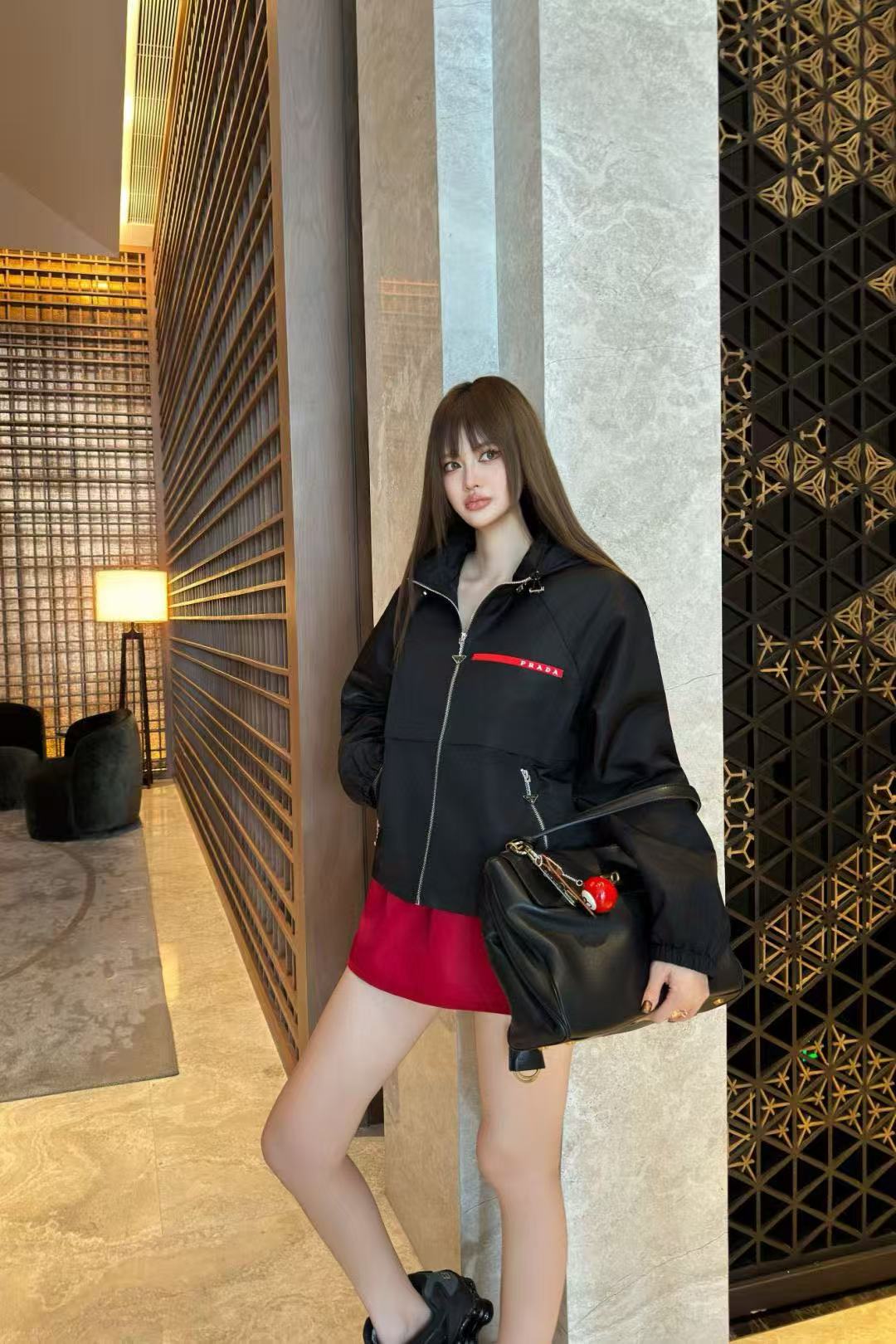 PR4DA フード付きシンプルジャケット【50％割引+送料無料】