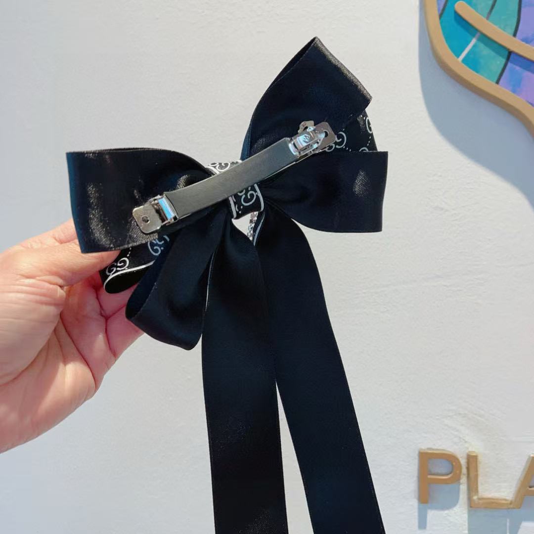 GUCC1 ダブルG ラージボウ ヘアピン【50％割引+送料無料】