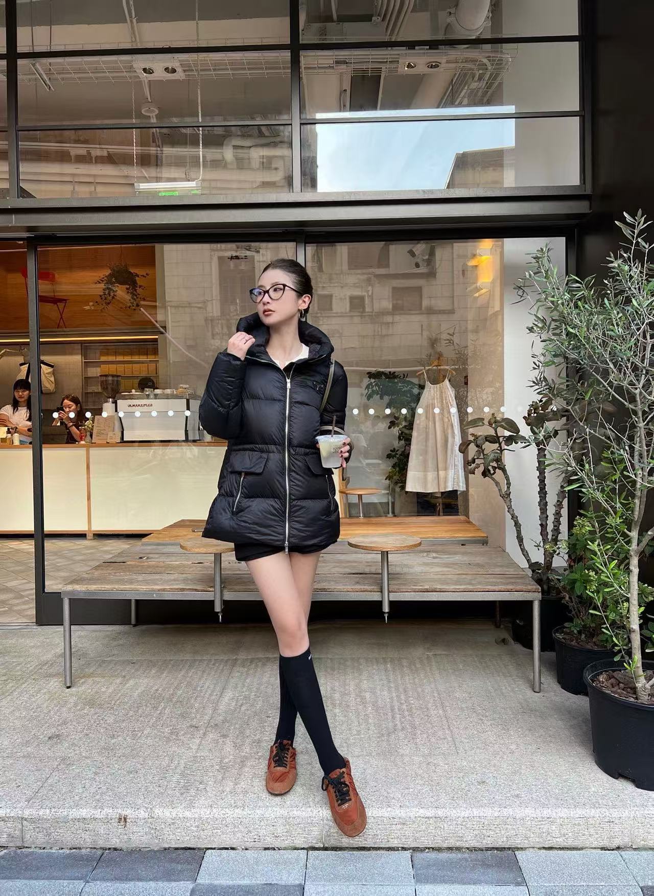 PR4DAフード付きトライアングルロゴジャケット【50％割引+送料無料】