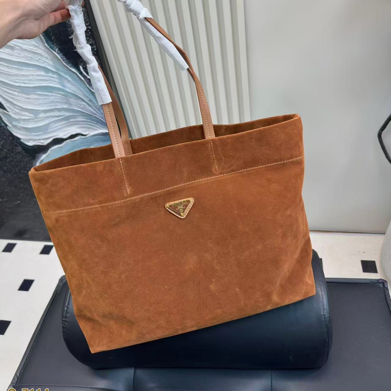 PR4DA 鹿革ショッピングバッグ【50％割引+送料無料】