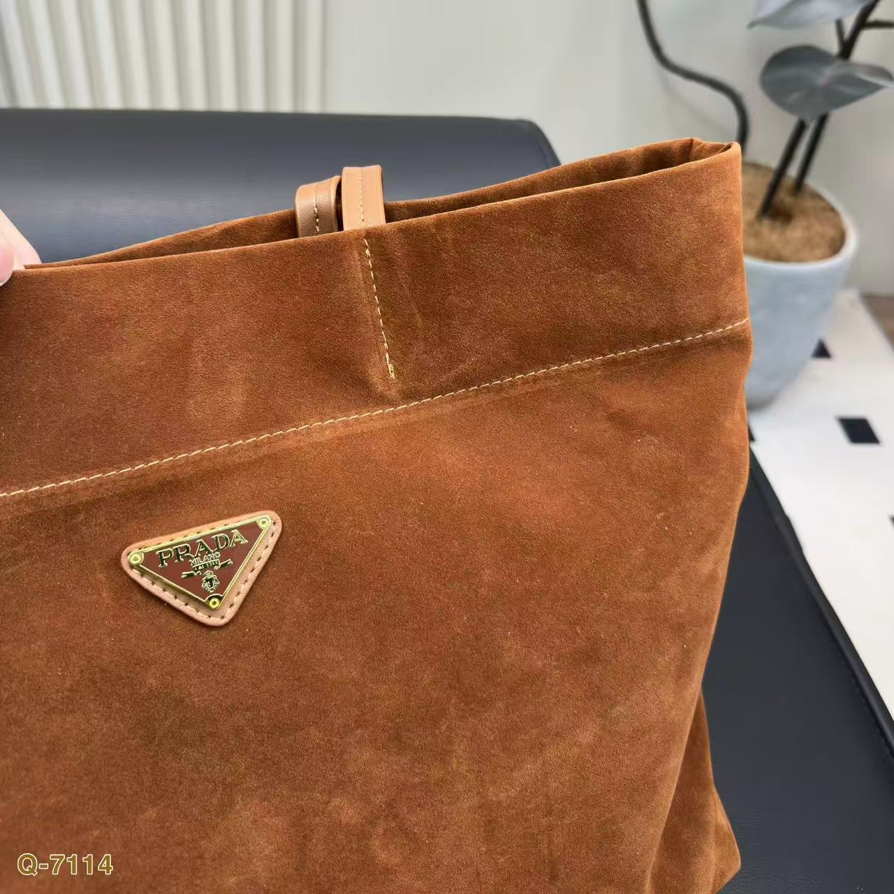 PR4DA 鹿革ショッピングバッグ【50％割引+送料無料】