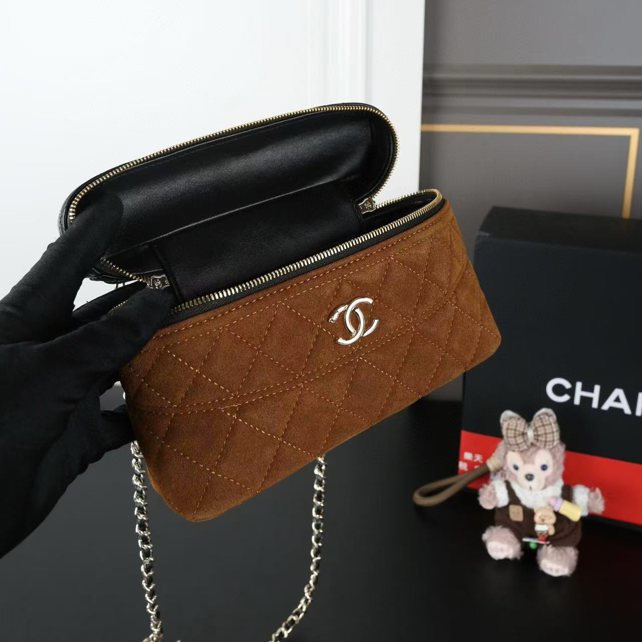 CHANE1 ディアスキンチェーンバッグ【50％割引+送料無料】