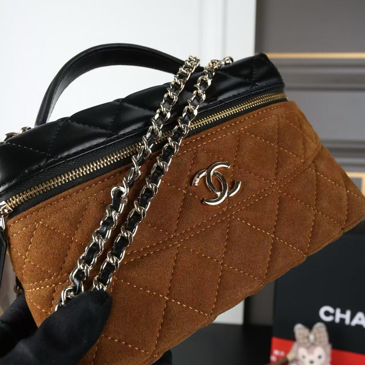 CHANE1 ディアスキンチェーンバッグ【50％割引+送料無料】