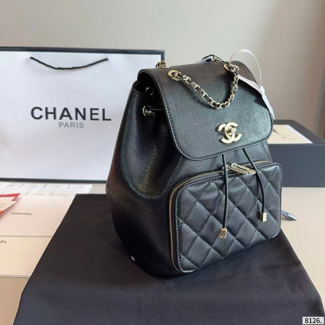 CHANE1 チェーンバックパック【50％割引+送料無料】