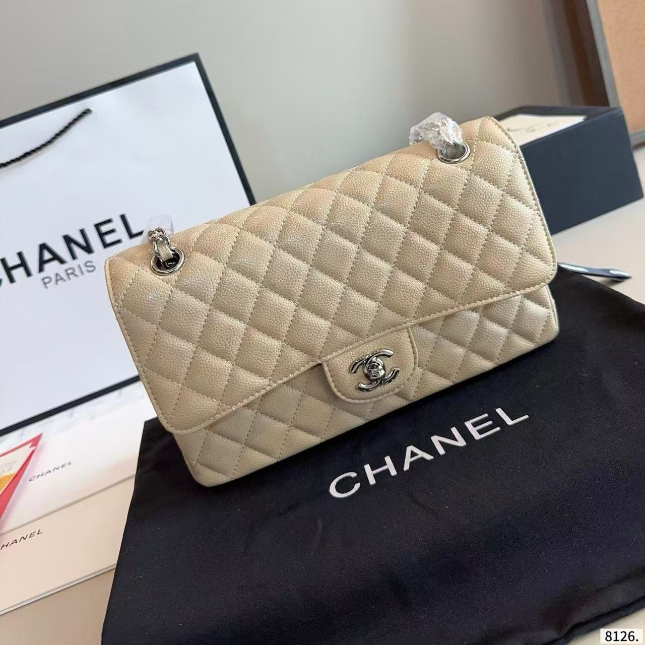 CHANE1CF チェーンショルダーバッグ【50％割引+送料無料】