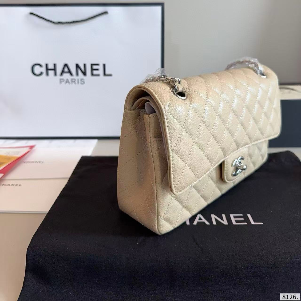 CHANE1CF チェーンショルダーバッグ【50％割引+送料無料】