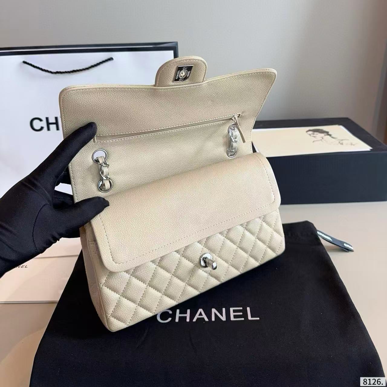 CHANE1CF チェーンショルダーバッグ【50％割引+送料無料】