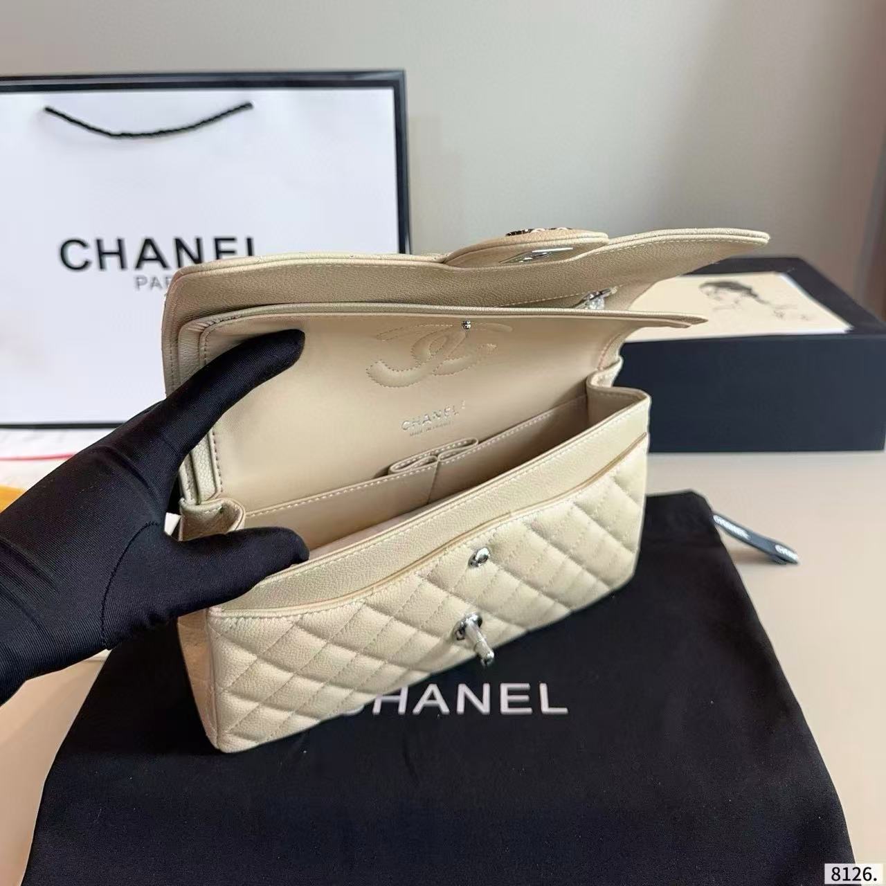 CHANE1CF チェーンショルダーバッグ【50％割引+送料無料】