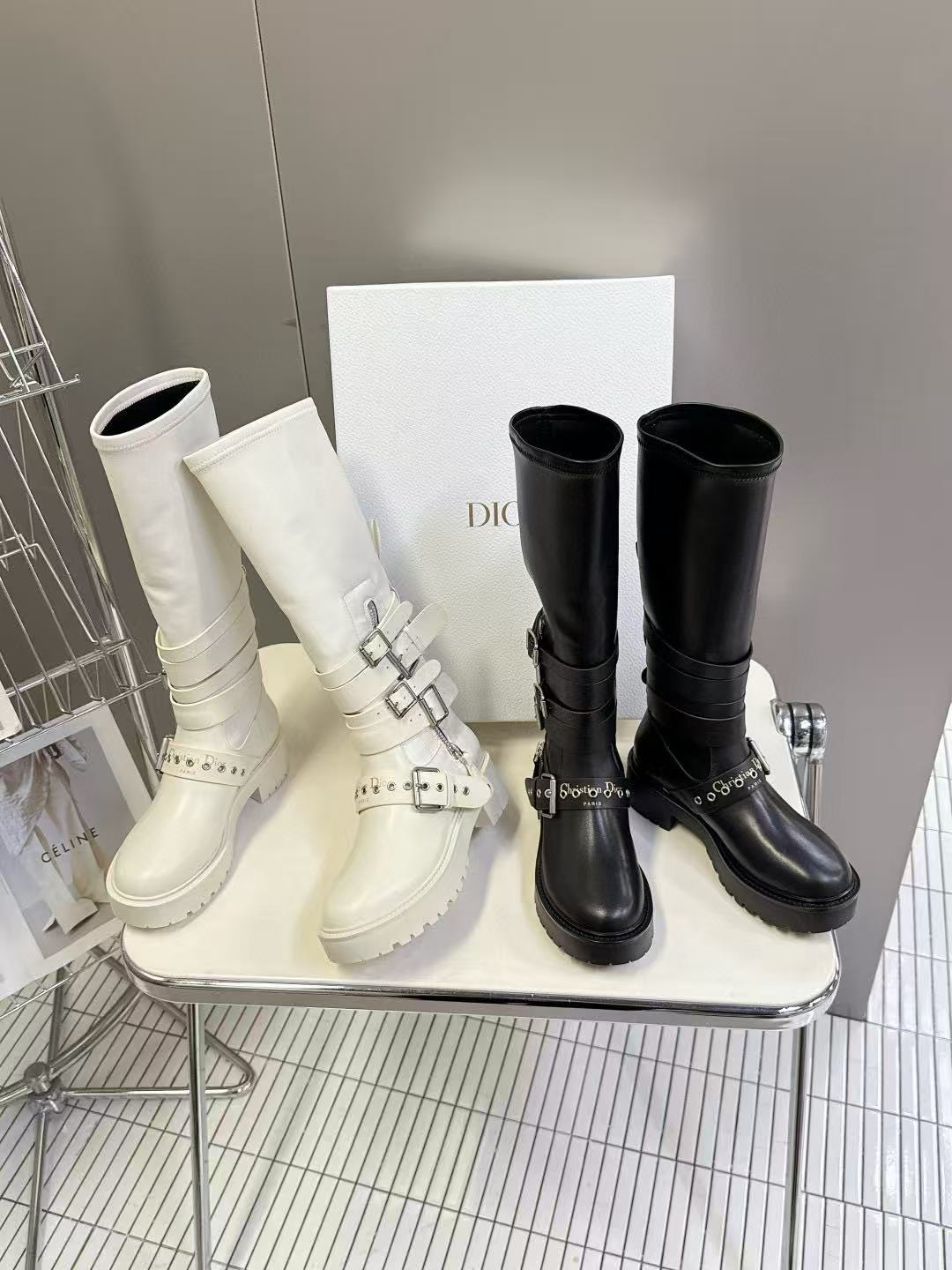 DI0Rの高品質秋冬ハイブーツ【50％割引+送料無料】