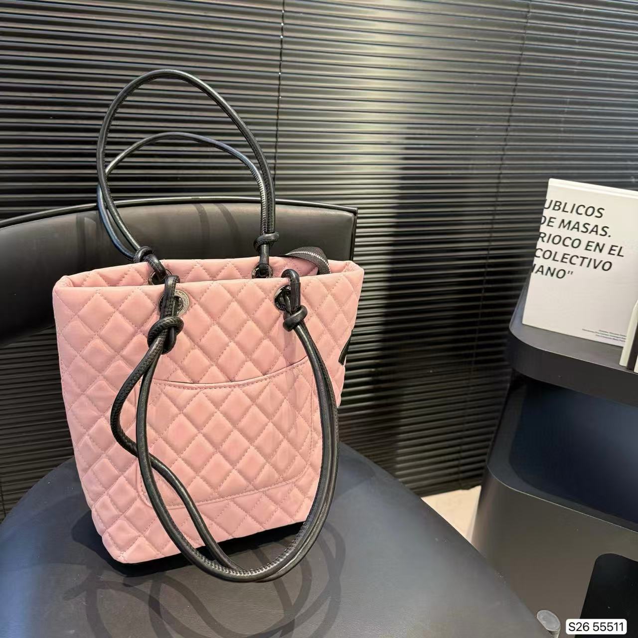 CHANE1 ダブルC トートバッグ【50％割引+送料無料】