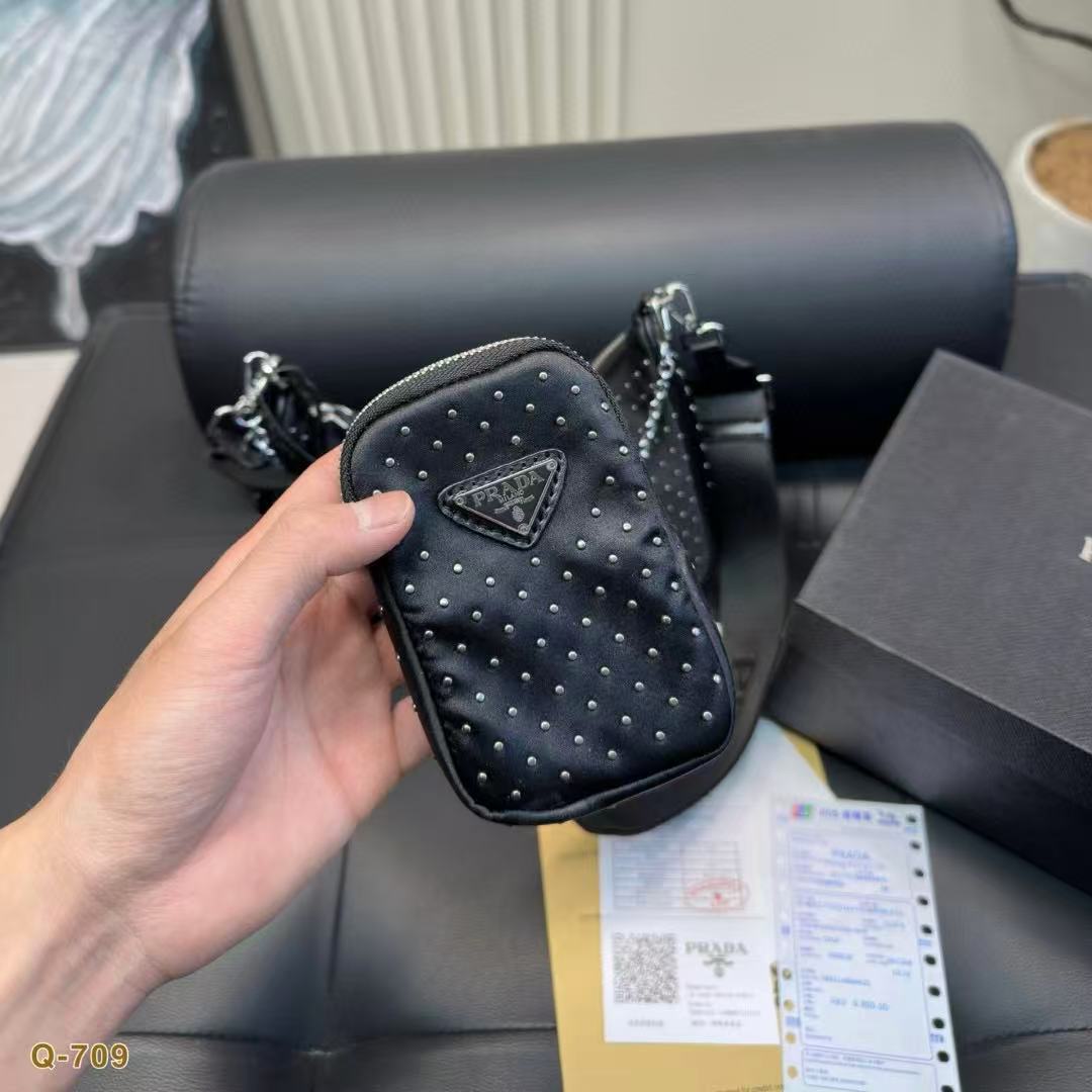 PR4DA ツーインワン フルダイヤモンドチェーンバッグ【50％割引+送料無料】