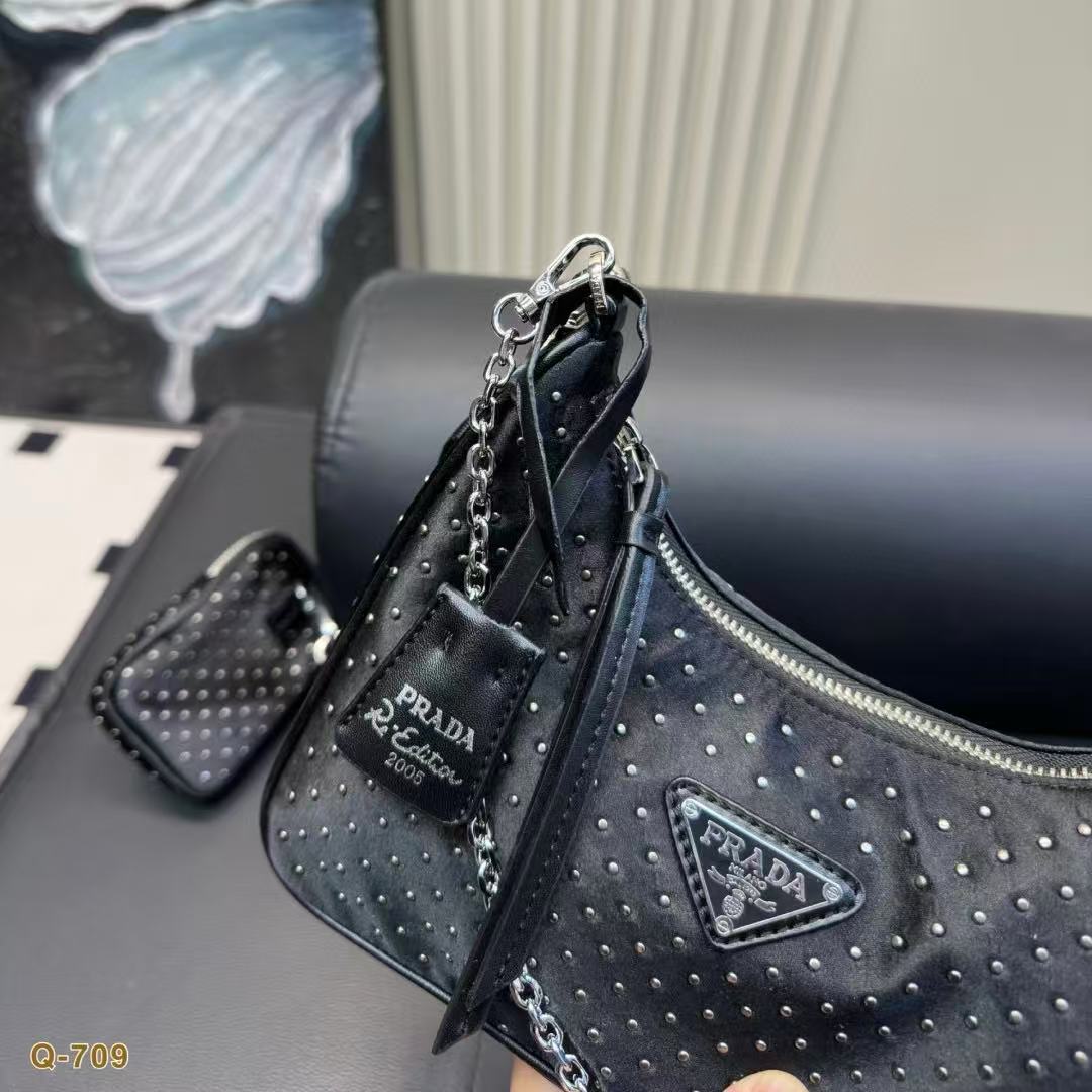 PR4DA ツーインワン フルダイヤモンドチェーンバッグ【50％割引+送料無料】