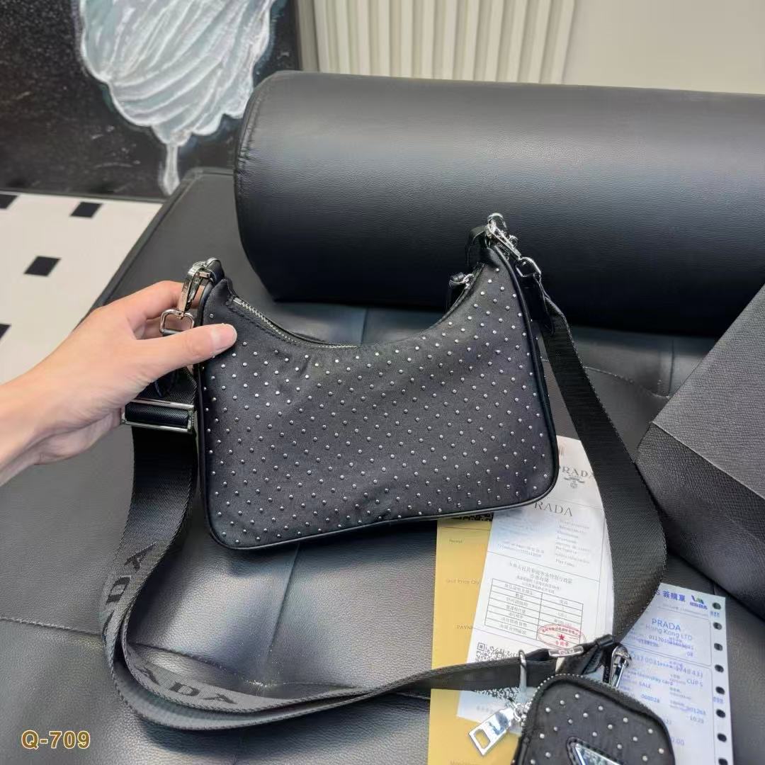 PR4DA ツーインワン フルダイヤモンドチェーンバッグ【50％割引+送料無料】