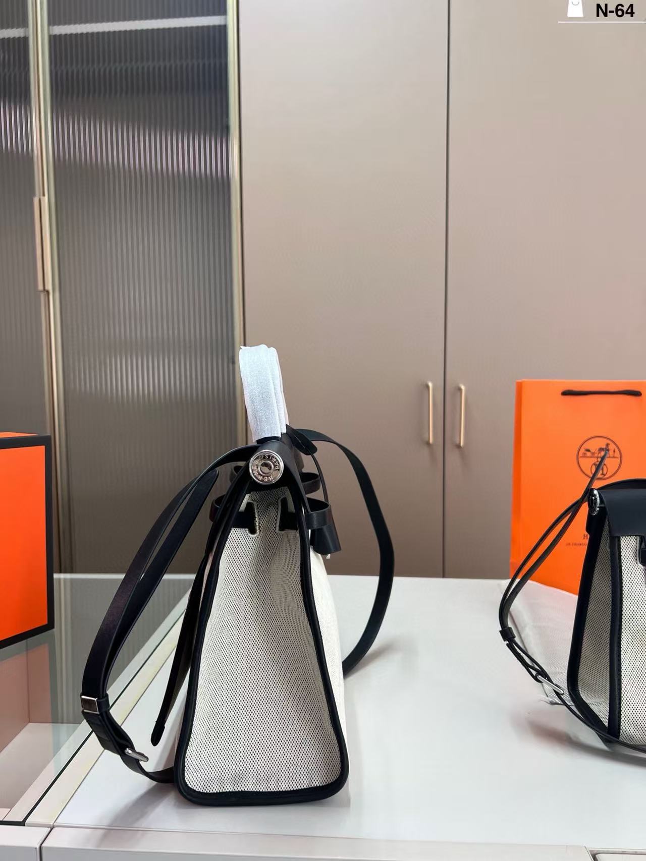 HERME5 キャンバスハンドバッグ【50％割引+送料無料】