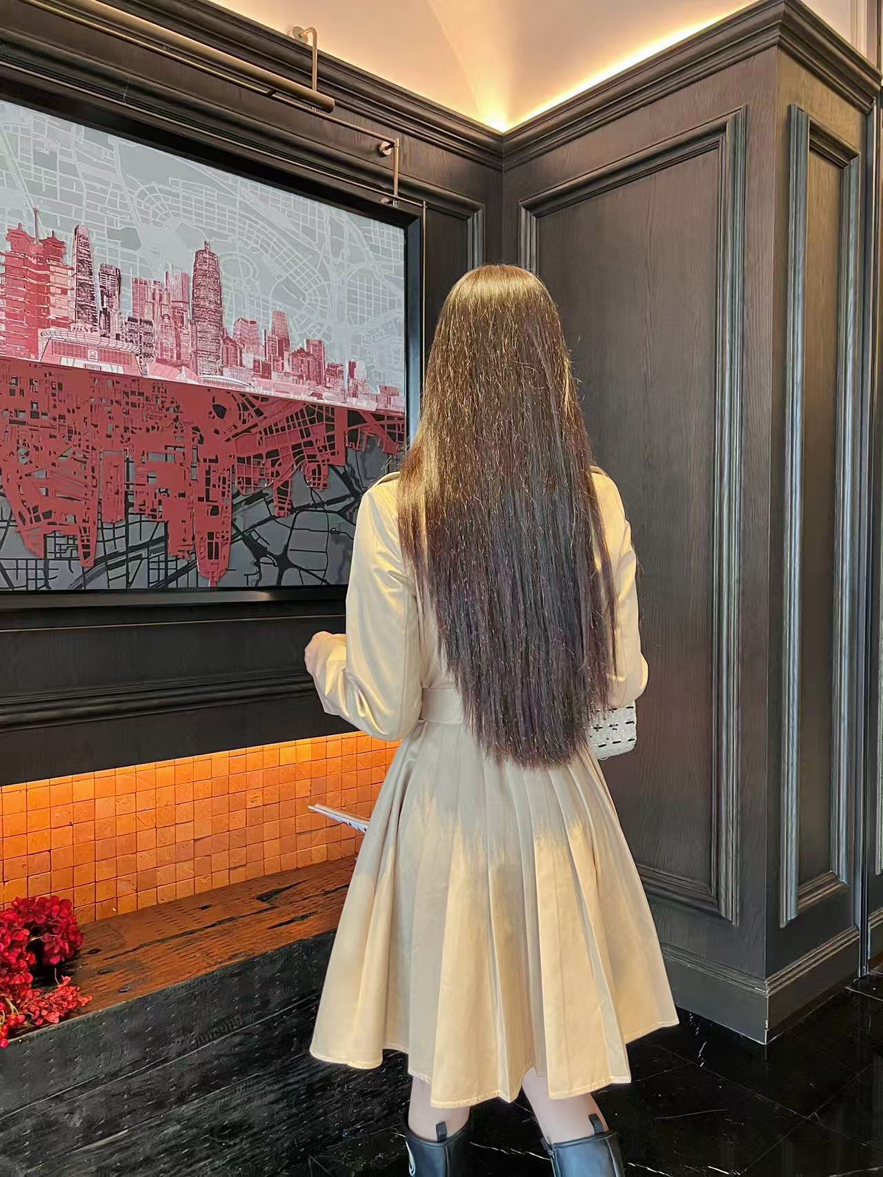 DI0Rの高品質秋冬プリーツドレス【50％割引+送料無料】