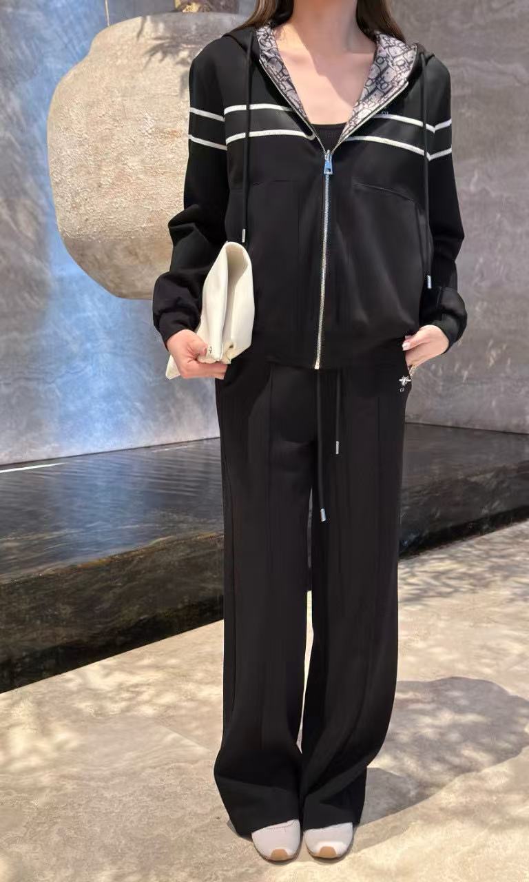 DI0R高品質両面カジュアルジャケット+パンツツーピースセット【50％割引+送料無料】