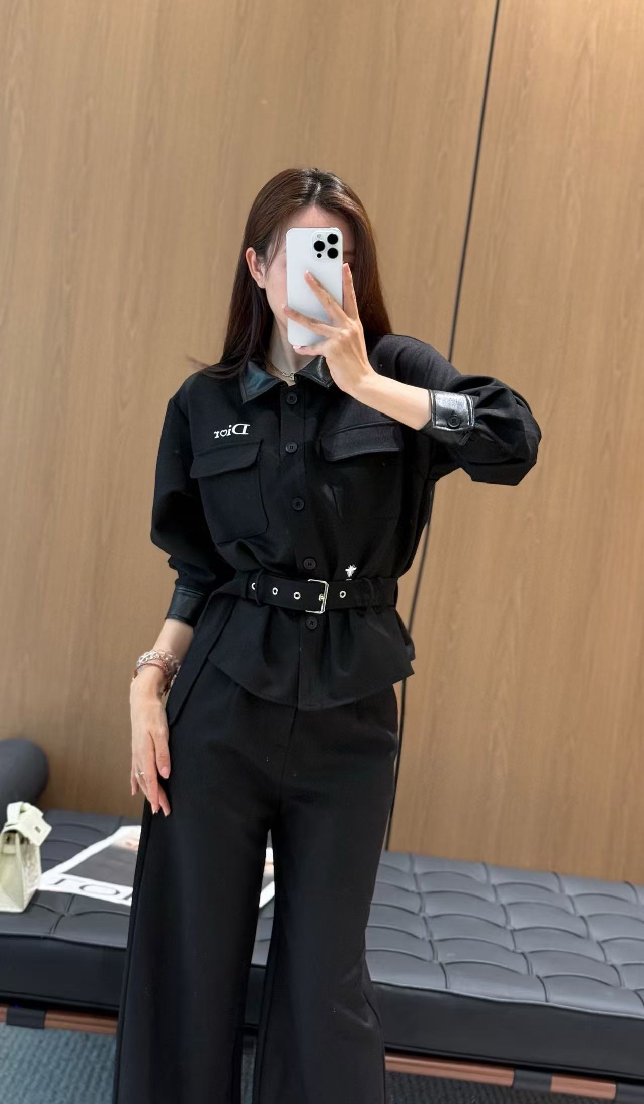 DI0R シャツ + パンツ ツーピースセット【50％割引+送料無料】