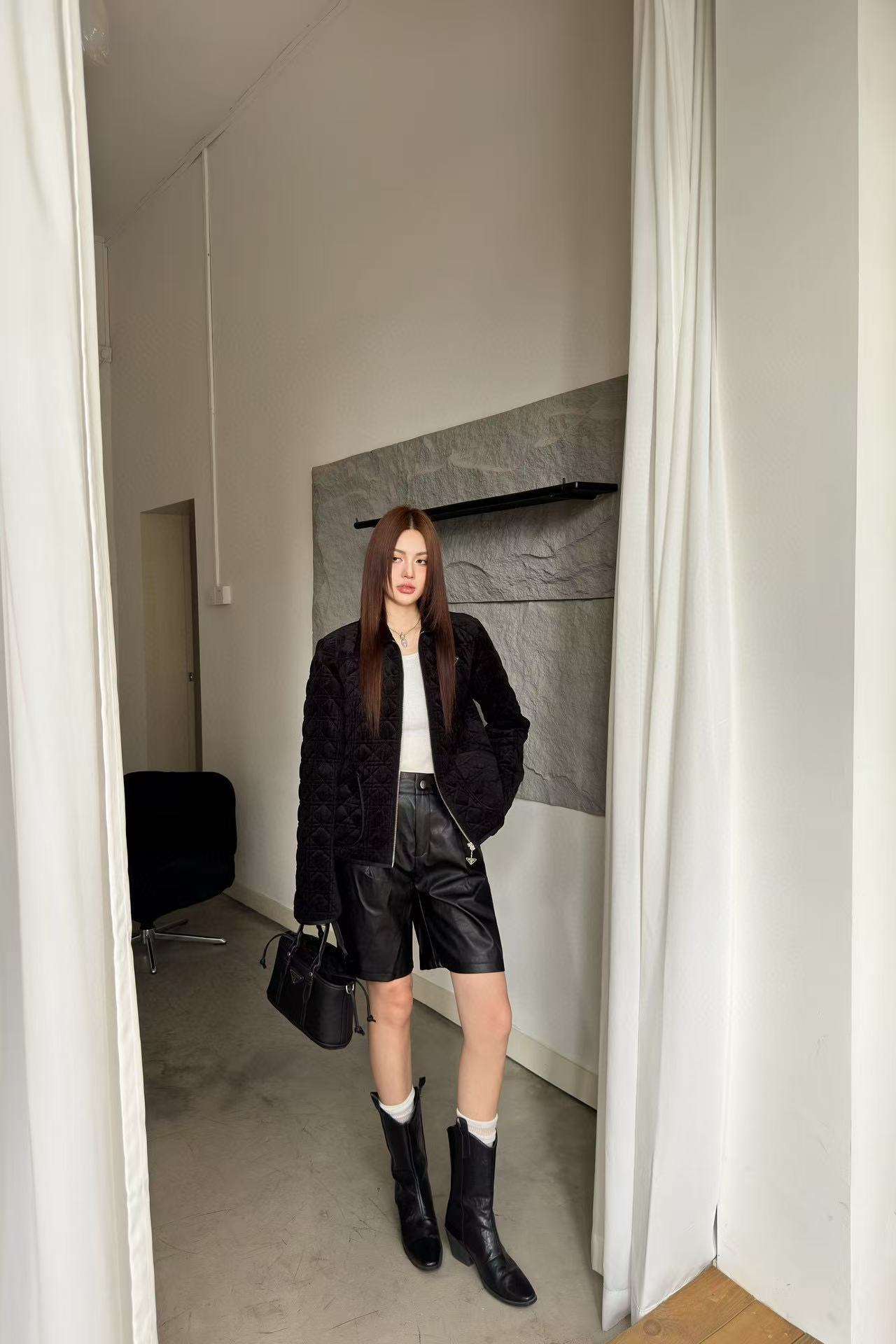 PR4DA ジップアップベルベットジャケット【50％割引+送料無料】