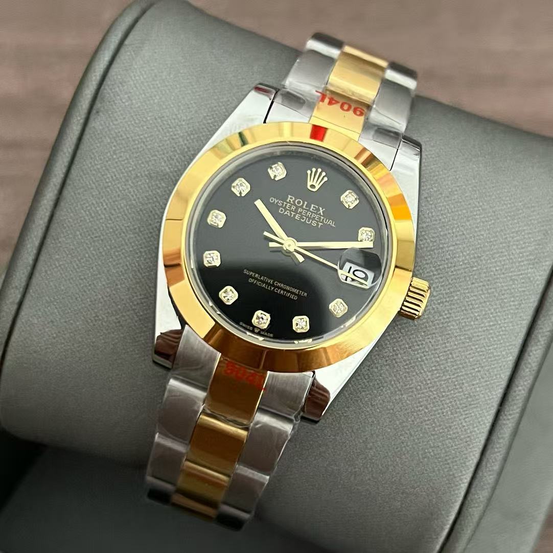 R0LEX スチールストラップ レディース腕時計【50％割引+送料無料】