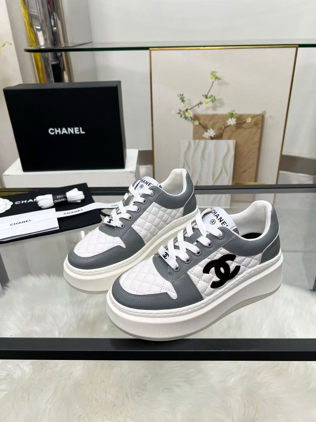 CHANE1 高品質厚底カジュアルシューズ【50％割引+送料無料】