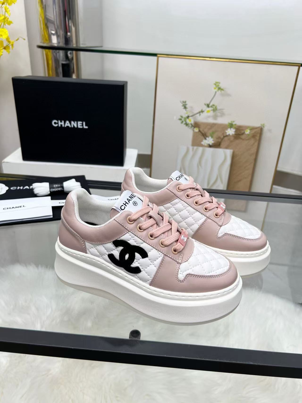 CHANE1 高品質厚底カジュアルシューズ【50％割引+送料無料】