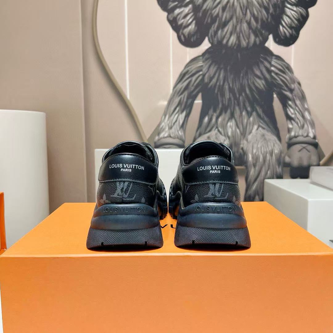 LVの高品質レザープラットフォームシューズ【50％割引+送料無料】