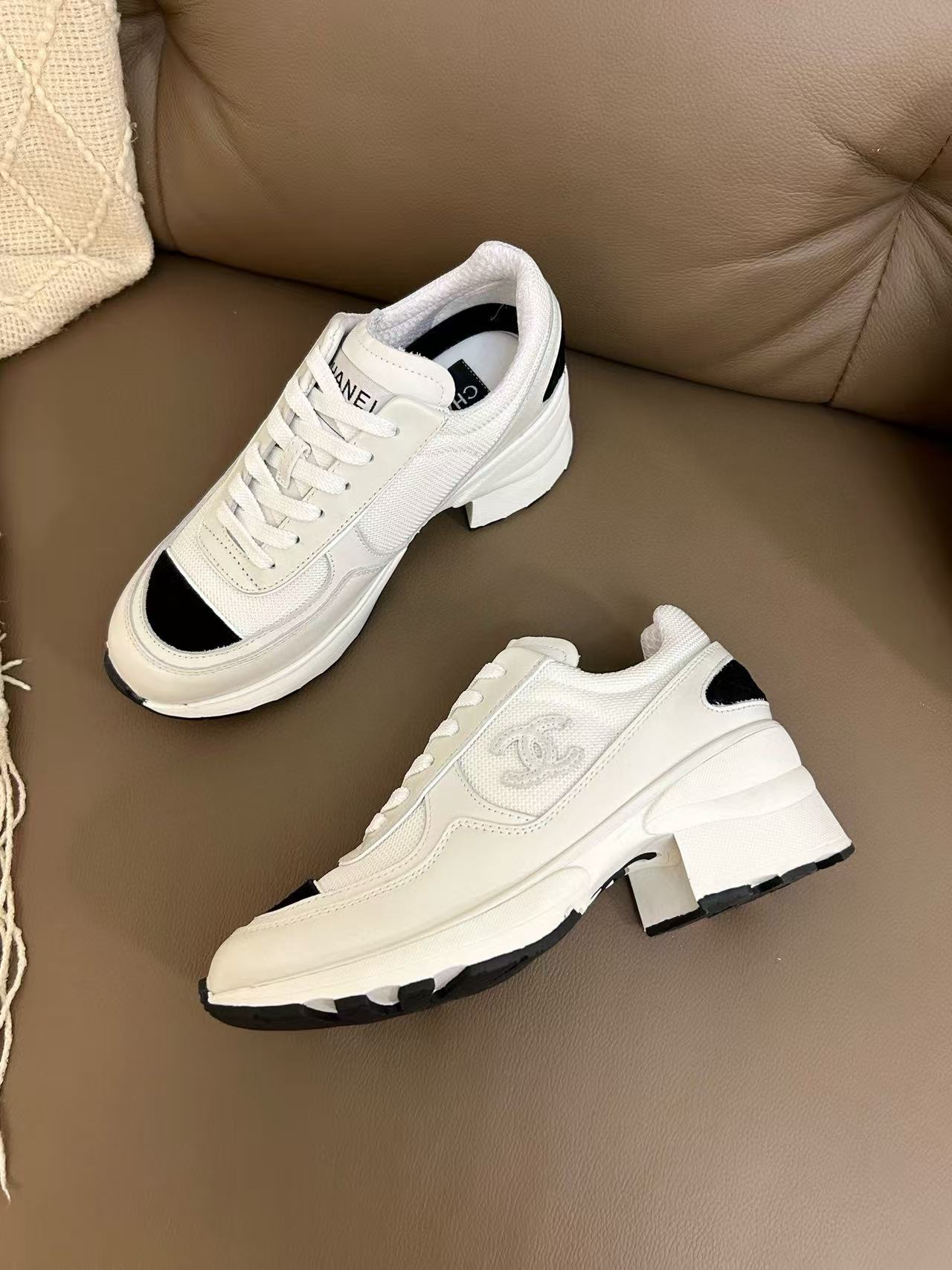 CHANE1 高品質厚底スニーカー【50％割引+送料無料】