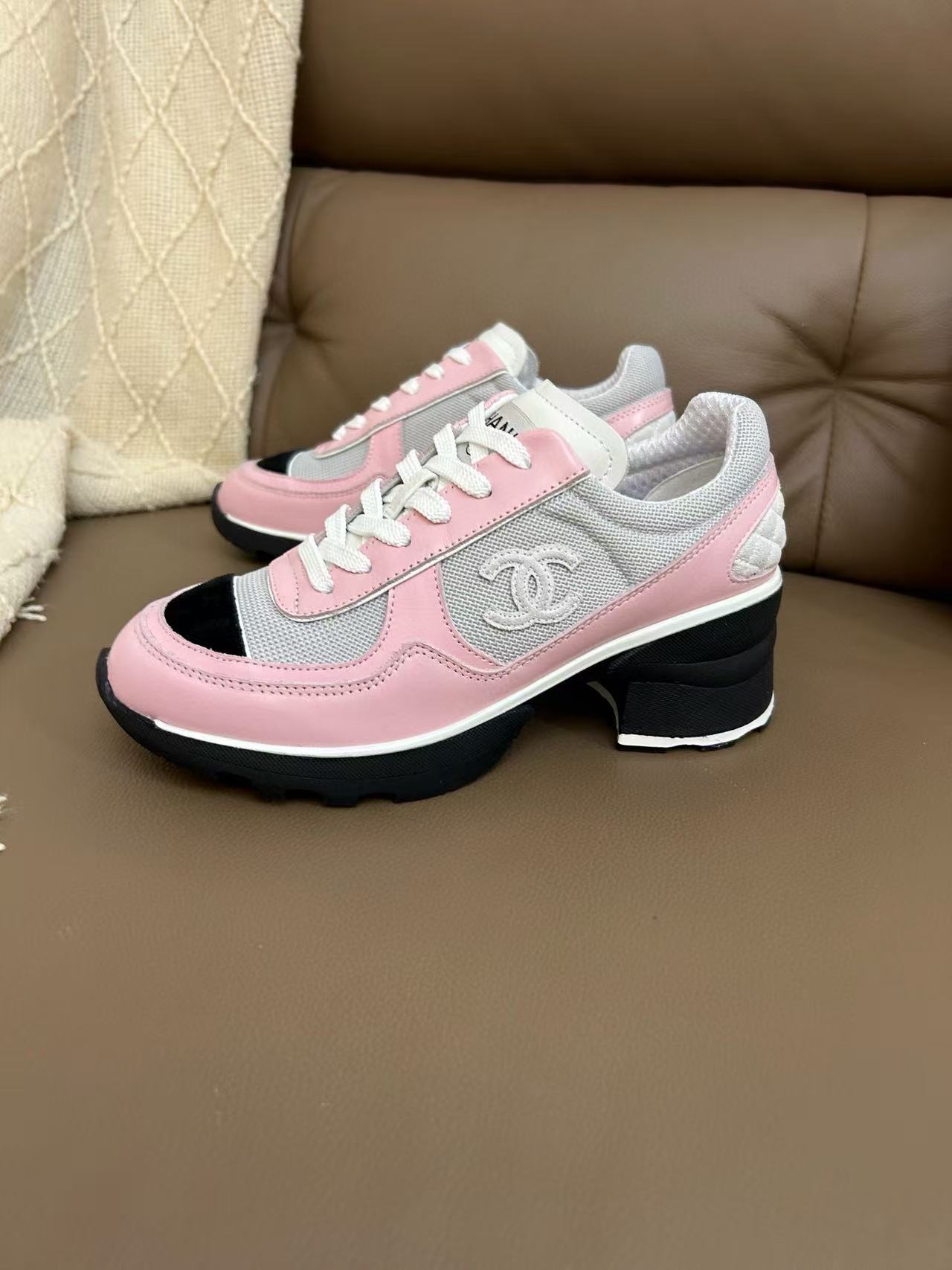 CHANE1 高品質厚底スニーカー【50％割引+送料無料】