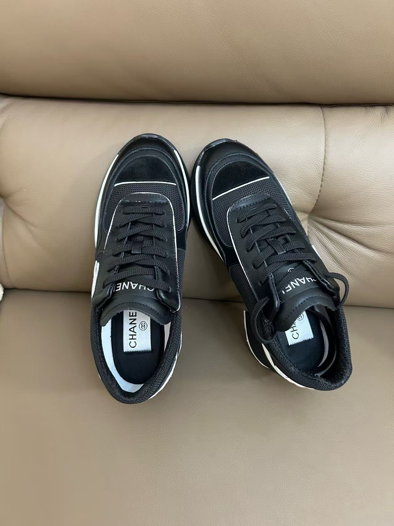 CHANE1 高品質厚底スニーカー【50％割引+送料無料】