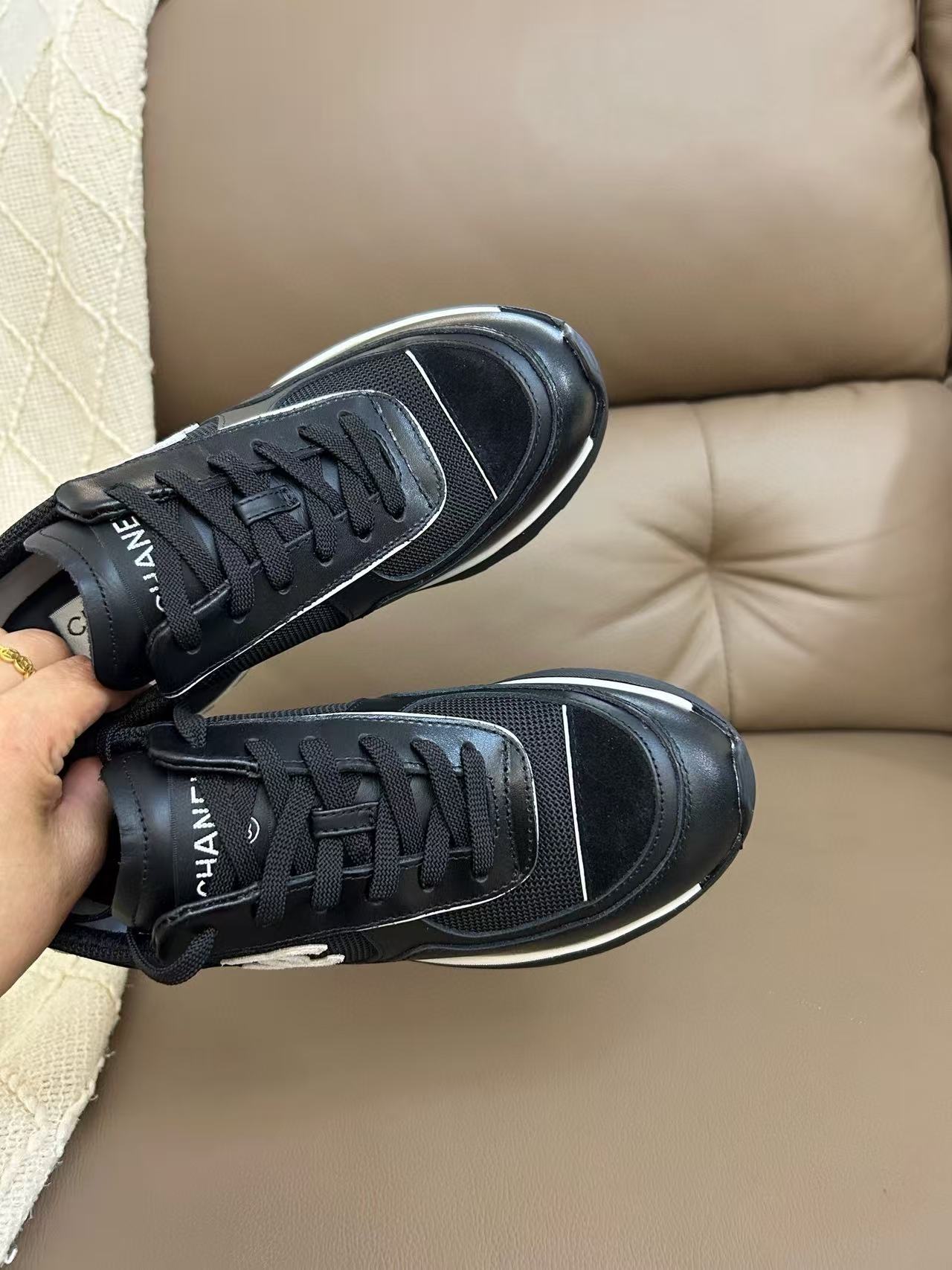 CHANE1 高品質厚底スニーカー【50％割引+送料無料】