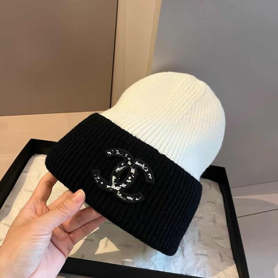CHANE1 ダブルCウールハット【50％割引+送料無料】