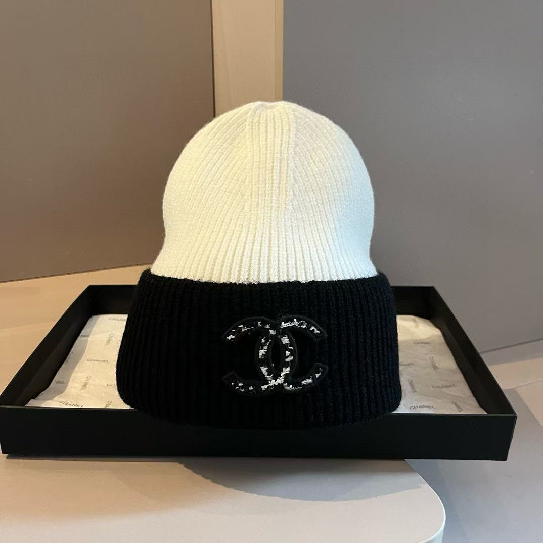 CHANE1 ダブルCウールハット【50％割引+送料無料】